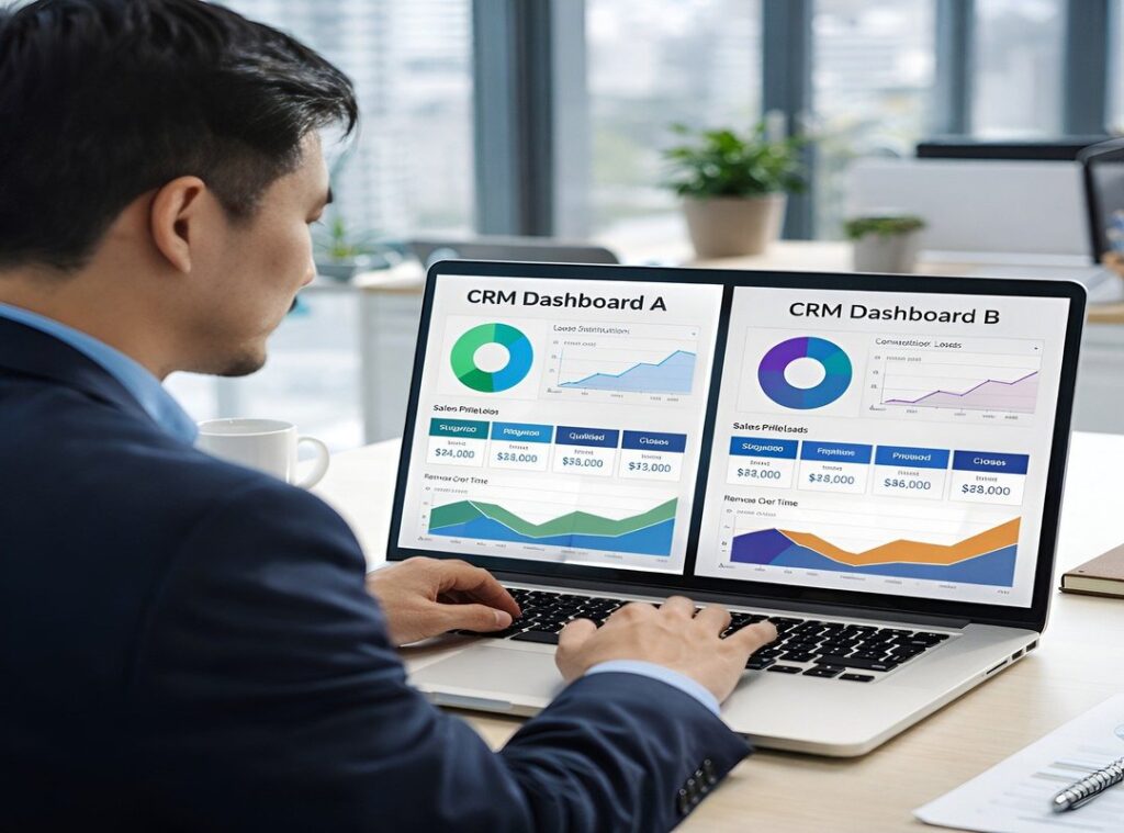 CRM software sales