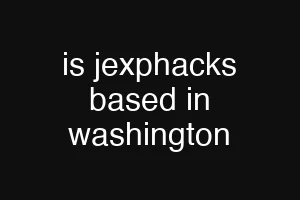 is jexphacks based in washington